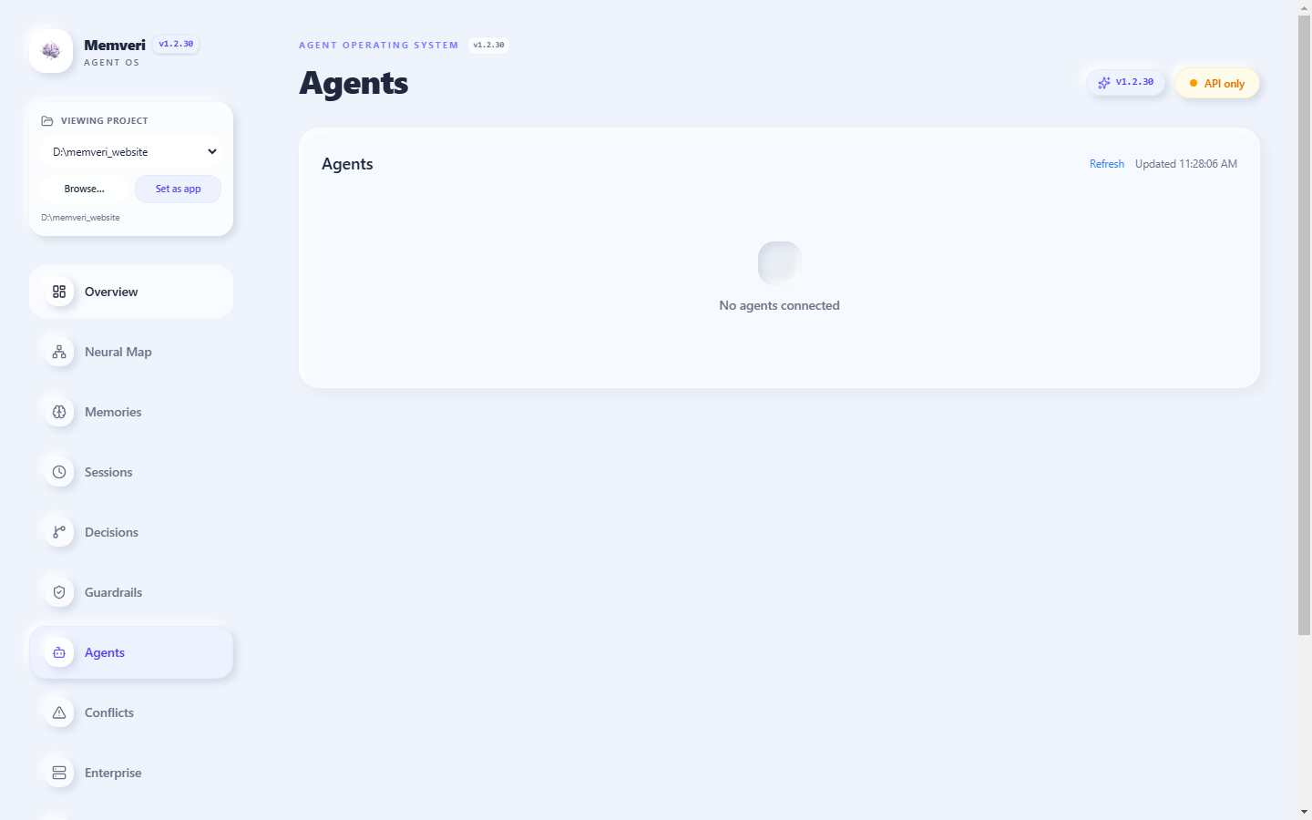 Memveri agent hub